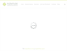 Tablet Screenshot of plenitude.com.mx